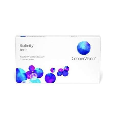 Soczewki kontaktowe Biofinity Toric - 3 szt.