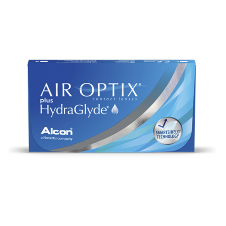 Soczewki kontaktowe Air Optix plus HydraGlyde - 6 szt.